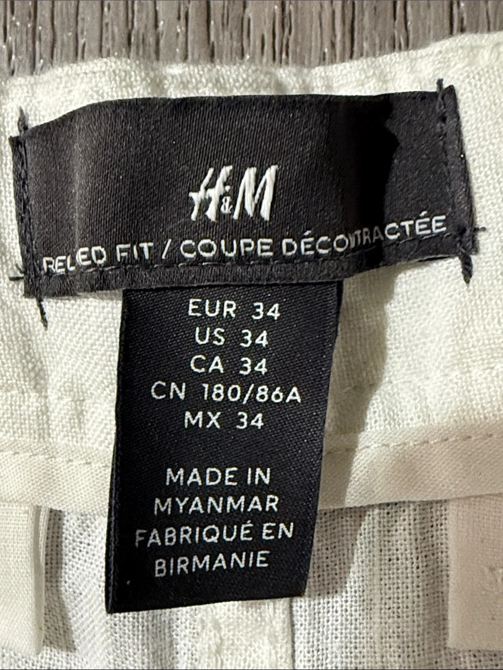 H&M slim straight